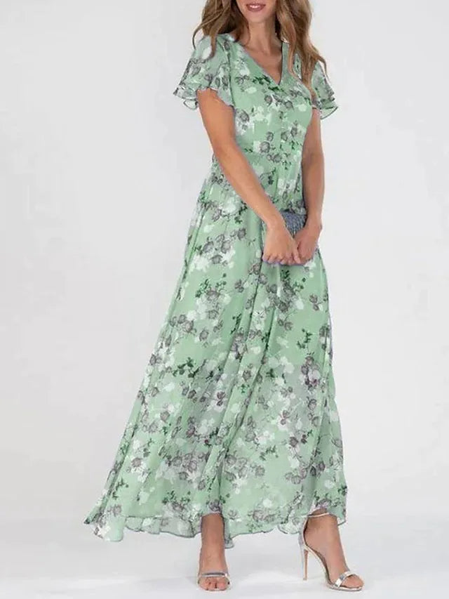 Élodie - Robe midi élégante