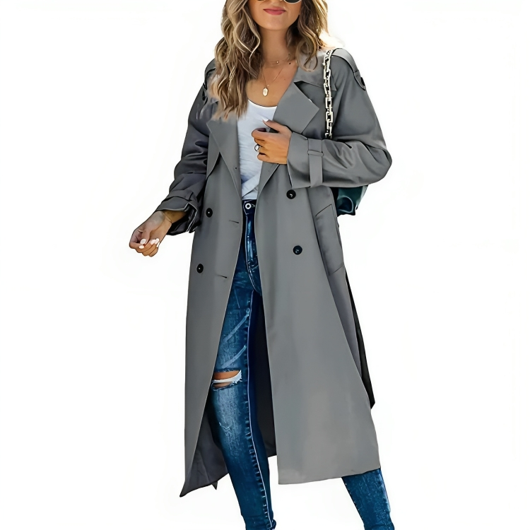 Ethelinda - Trench-coat Élégant