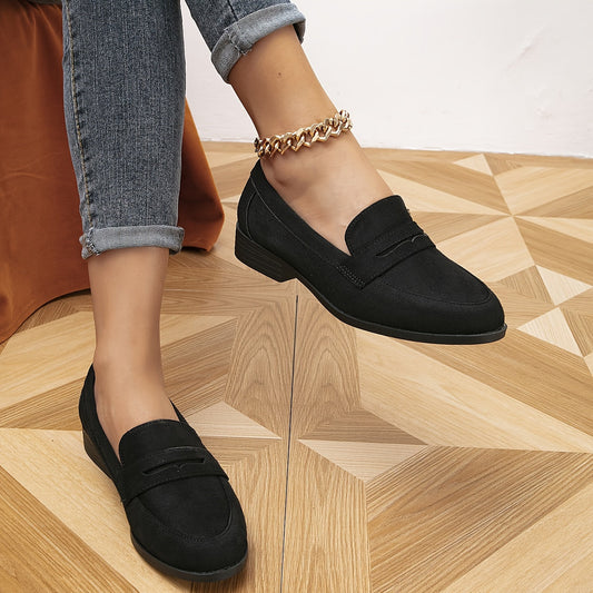 Xylia - Mocassins Slip-On en Daim