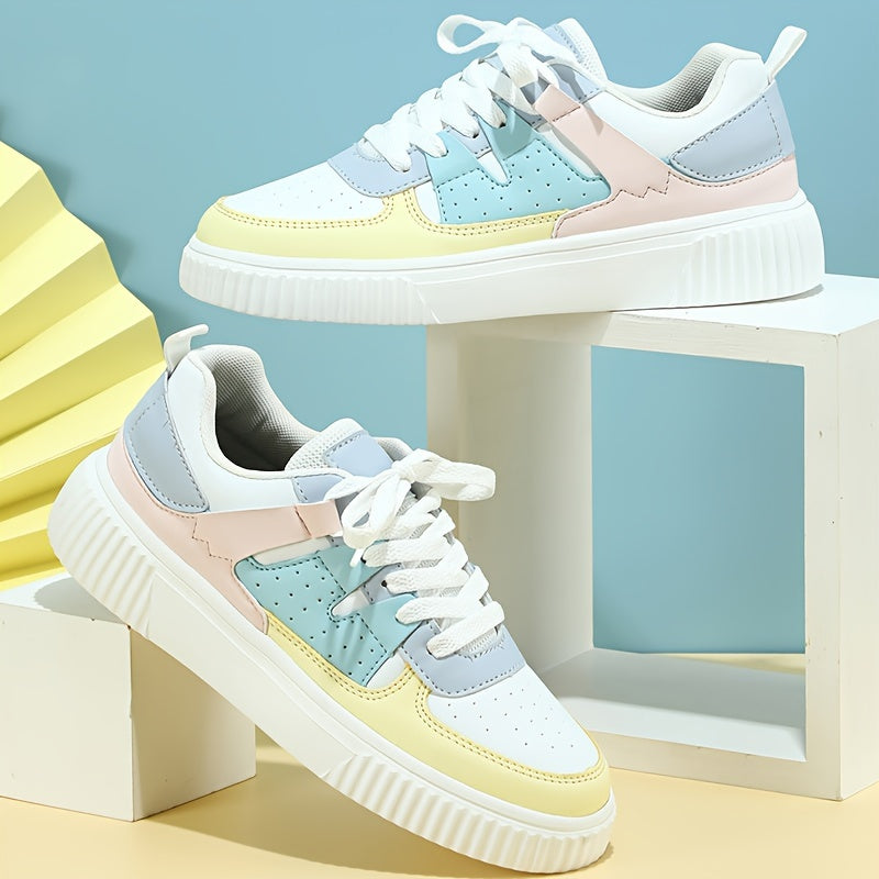 Charleen - Sneakers Colorblock pour Femme