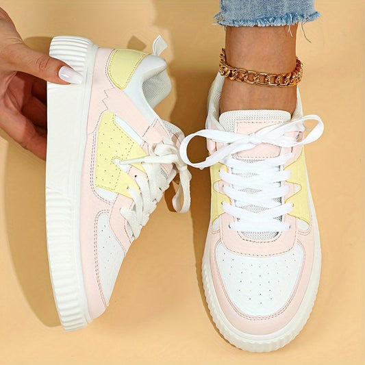 Charleen - Sneakers Colorblock pour Femme