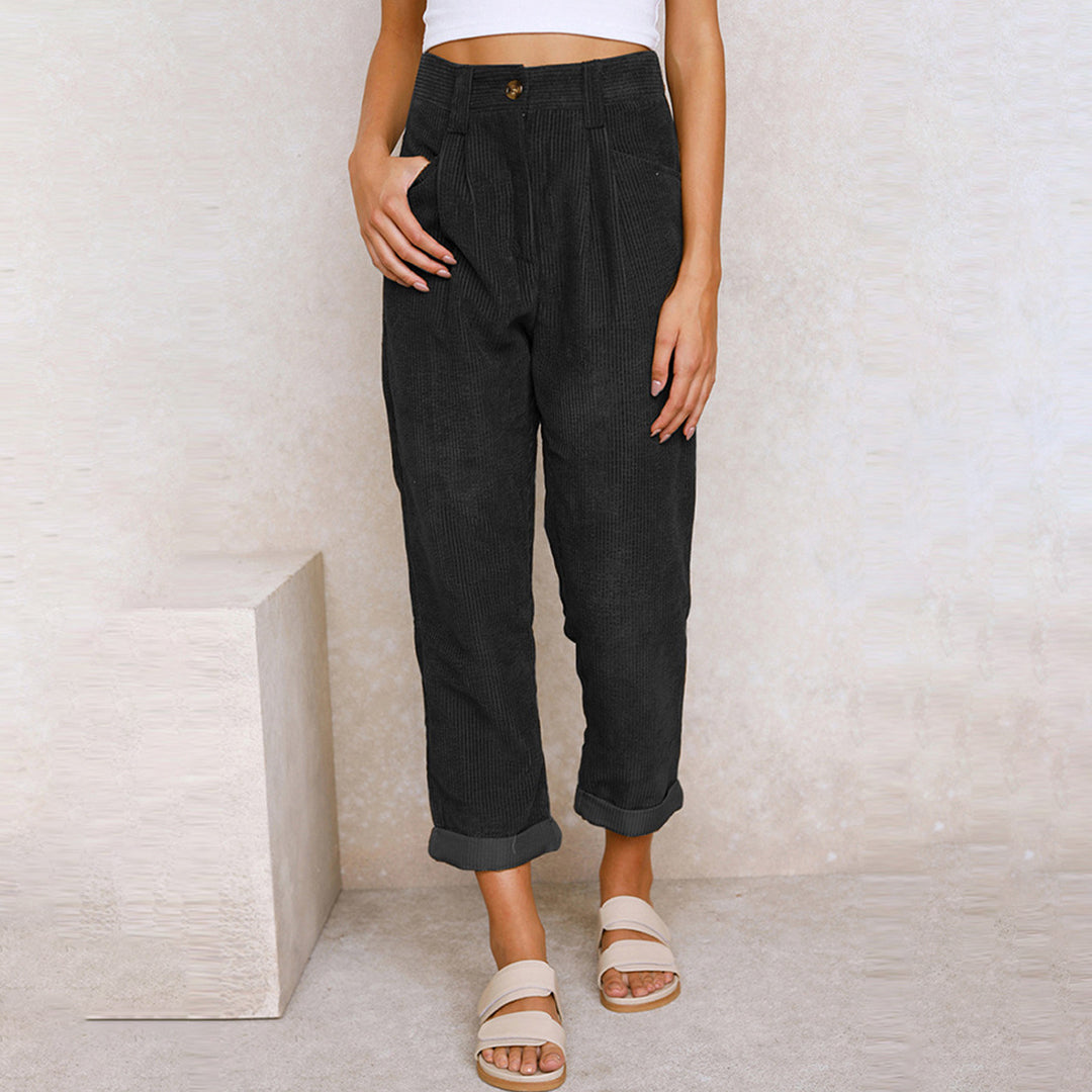 Janette - Pantalon en Cordon Confortable