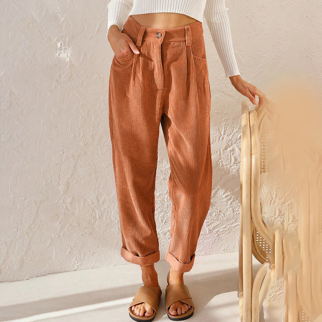 Janette - Pantalon en Cordon Confortable